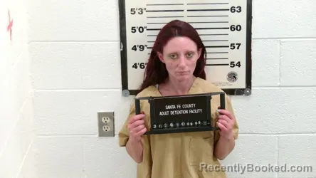 Mugshot of Briana Susan Ambrose booked in Santa Fe County, New Mexico on September 9, 2026