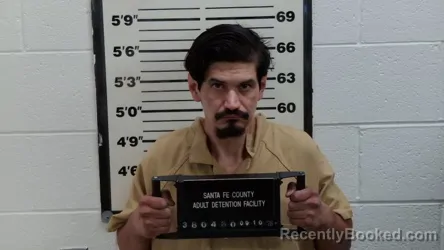 Mugshot of Jesus Lujan booked in Santa Fe County, New Mexico on September 10, 2026