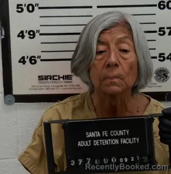 Mugshot of Gloria Stenseth booked in Santa Fe County, New Mexico on September 22, 2026