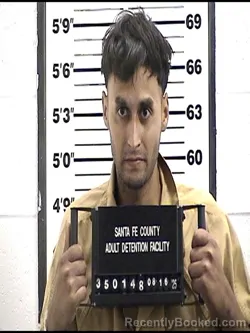 Mugshot of RAUL PENA-GONZALEZ booked in Santa Fe County, New Mexico on March 31, 2026