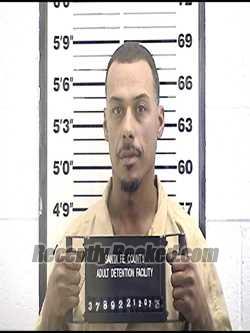 Booking photo from Santa Fe County, New Mexico