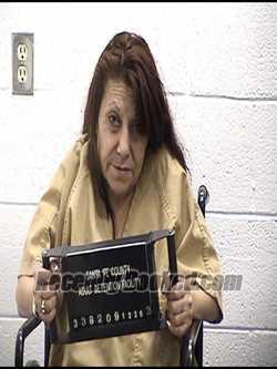 Booking photo from Santa Fe County, New Mexico