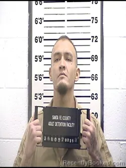 Mugshot of DOMINICK MICHAEL LUIS CADENA booked in Santa Fe County, New Mexico on April 23, 2026