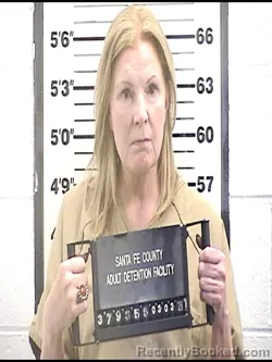 Mugshot of MELANIE DEE OLEA CABALLERO booked in Santa Fe County, New Mexico on March 3, 2026