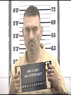 Mugshot of ERIC SAMUEL PADILLA booked in Santa Fe County, New Mexico on March 3, 2026