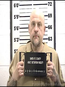 Mugshot of JUSTIN WILKINSON booked in Santa Fe County, New Mexico on March 3, 2026