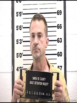 Mugshot of JAMEY GRIEGO booked in Santa Fe County, New Mexico on March 3, 2026