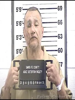 Mugshot of ADRIAN S DELEON booked in Santa Fe County, New Mexico on March 4, 2026