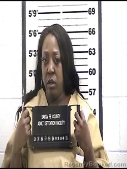 Mugshot of DE KESHIA RENEE LAVALAIS booked in Santa Fe County, New Mexico on March 4, 2026