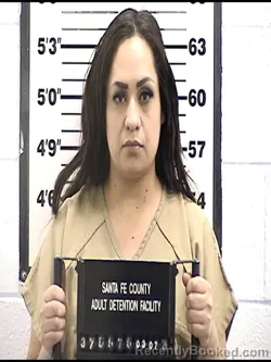 Mugshot of GUADALUPE PENA-ROSAS booked in Santa Fe County, New Mexico on March 7, 2026