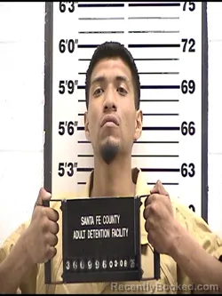 Mugshot of JOSE AMPARAN-QUINTERO booked in Santa Fe County, New Mexico on March 8, 2026