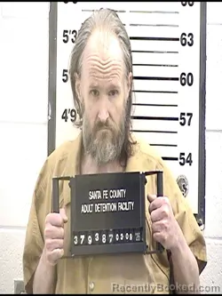 Mugshot of ROBERT WARNER booked in Santa Fe County, New Mexico on March 9, 2026