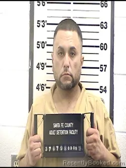 Mugshot of ARTURO DELGADO booked in Santa Fe County, New Mexico on March 9, 2026