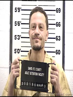 Mugshot of MARTIN COLE booked in Santa Fe County, New Mexico on March 9, 2026
