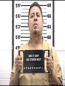 Mugshot of LUIS CARILLO-AGUILLAR booked in Santa Fe County, New Mexico on March 9, 2026