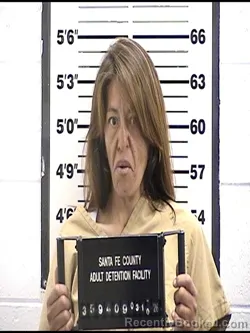 Mugshot of VANESSA CRUZ booked in Santa Fe County, New Mexico on March 10, 2026