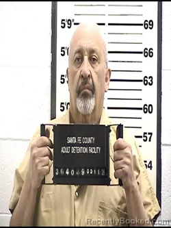 Mugshot of RAMON A LOVATO booked in Santa Fe County, New Mexico on March 11, 2026