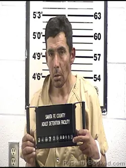 Mugshot of JOSE GALLEGOS booked in Santa Fe County, New Mexico on March 11, 2026