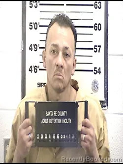 Mugshot of BOBBY SALAZAR booked in Santa Fe County, New Mexico on March 11, 2026