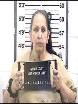 Mugshot of AMANDA P MADRID booked in Santa Fe County, New Mexico on March 11, 2026