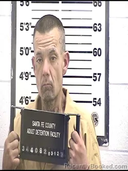 Mugshot of CARLOS SANCHEZ booked in Santa Fe County, New Mexico on March 12, 2026