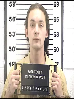 Mugshot of MITCHELL EDWARD GRAY booked in Santa Fe County, New Mexico on March 12, 2026