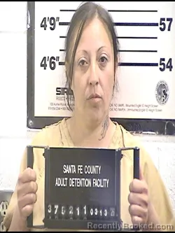 Mugshot of TIFFANY VIGIL booked in Santa Fe County, New Mexico on March 13, 2026
