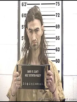 Mugshot of COLE HAYDN MARTINEZ-RAINS booked in Santa Fe County, New Mexico on March 13, 2026