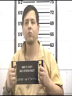 Mugshot of JONATHAN CARRILLO CHAVEZ booked in Santa Fe County, New Mexico on March 13, 2026