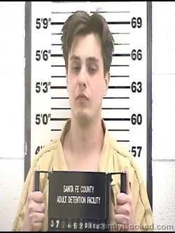 Mugshot of DONOVAN MARK ROBERTSON booked in Santa Fe County, New Mexico on March 14, 2026