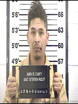 Mugshot of JULIO CESAR LINARES RAMIREZ booked in Santa Fe County, New Mexico on March 14, 2026