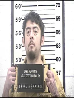 Mugshot of VICENTE VIGIL booked in Santa Fe County, New Mexico on March 16, 2026