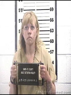 Mugshot of KATLYN JARRETT booked in Santa Fe County, New Mexico on March 16, 2026