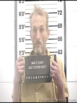 Mugshot of CHARLES EDWARD LAWRENCE booked in Santa Fe County, New Mexico on March 17, 2026