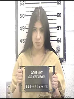 Mugshot of GUADALUPE CERECERES MARTINEZ booked in Santa Fe County, New Mexico on March 17, 2026