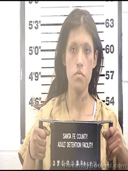 Mugshot of BRITTNEY CASSANDRA ROMERO-ALVAREZ booked in Santa Fe County, New Mexico on March 17, 2026