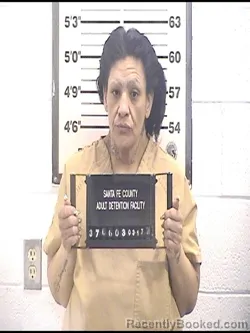 Mugshot of CRYSTAL ARMIJO booked in Santa Fe County, New Mexico on March 17, 2026