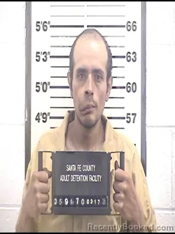 Mugshot of JUAN SEBASTIAN LIRA booked in Santa Fe County, New Mexico on March 17, 2026