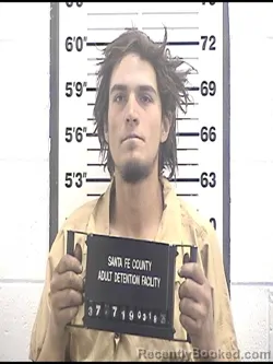 Mugshot of RYAN ARMIJO booked in Santa Fe County, New Mexico on March 18, 2026