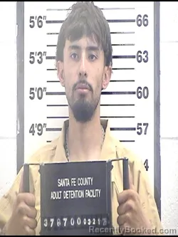 Mugshot of EDGAR MANUEL HERNANDEZ booked in Santa Fe County, New Mexico on March 21, 2026