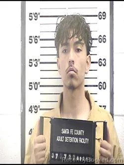 Mugshot of ALDO JULIAN RODRIGUEZ-CRUZ booked in Santa Fe County, New Mexico on March 21, 2026