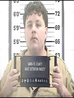 Mugshot of ISAIAH RICHARD TRUJILLO booked in Santa Fe County, New Mexico on March 21, 2026
