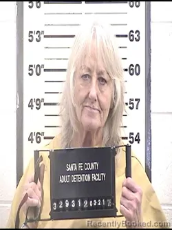 Mugshot of VICKIE FORD booked in Santa Fe County, New Mexico on March 21, 2026
