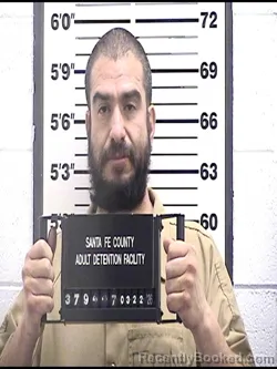 Mugshot of DANIEL GARCIA booked in Santa Fe County, New Mexico on March 22, 2026