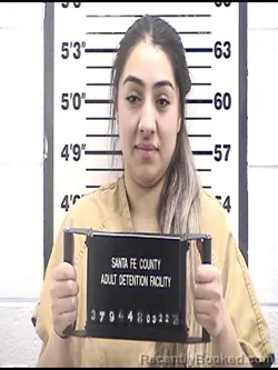 Mugshot of LESLIE ORTEGA booked in Santa Fe County, New Mexico on March 22, 2026