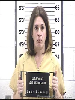 Mugshot of ANDREA LUJAN booked in Santa Fe County, New Mexico on March 22, 2026