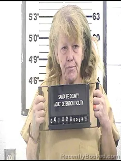 Mugshot of PATIENCE LUCAS booked in Santa Fe County, New Mexico on March 23, 2026