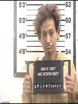 Mugshot of KRISTAL A SHERWOOD booked in Santa Fe County, New Mexico on March 23, 2026