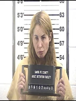 Mugshot of TAYLOR ALEXANDRA MARIS booked in Santa Fe County, New Mexico on March 23, 2026