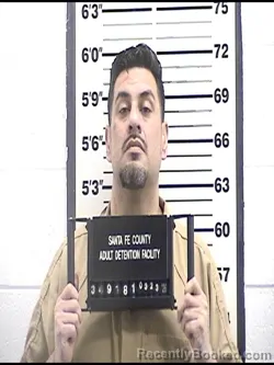 Mugshot of FRANK GILBERT MARES booked in Santa Fe County, New Mexico on March 23, 2026